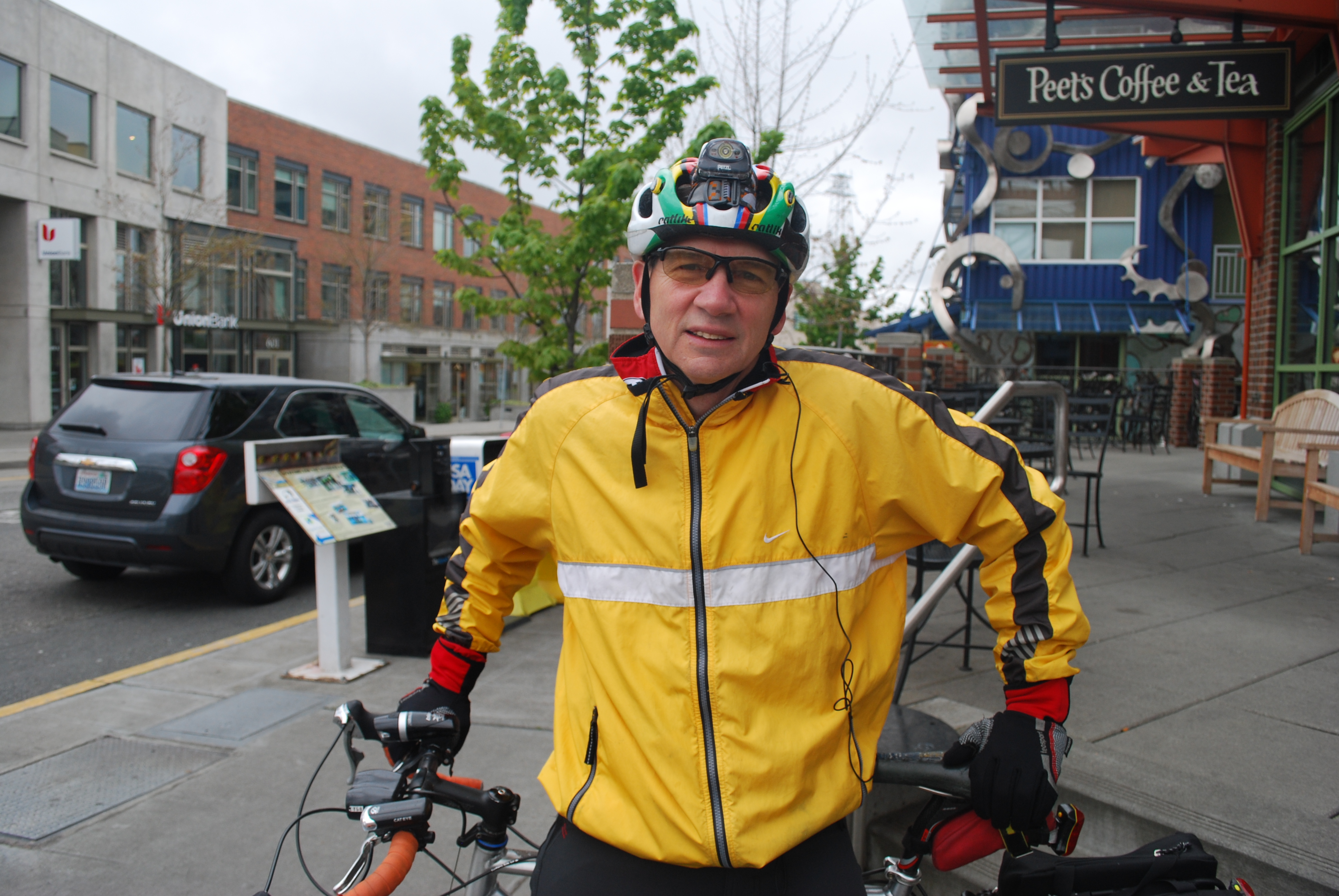 The Riding Reporter: a ride with Chuck Ayers in recognition of Bike ...
